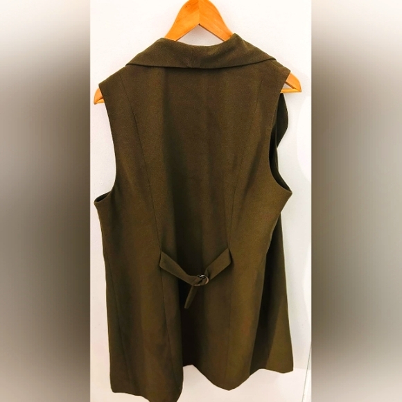 Reitmanz sleevless blazer vert kaki - Picture 2 of 4